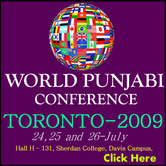 WORLD PUNJABI CONFERENCE, TORONTO-2009